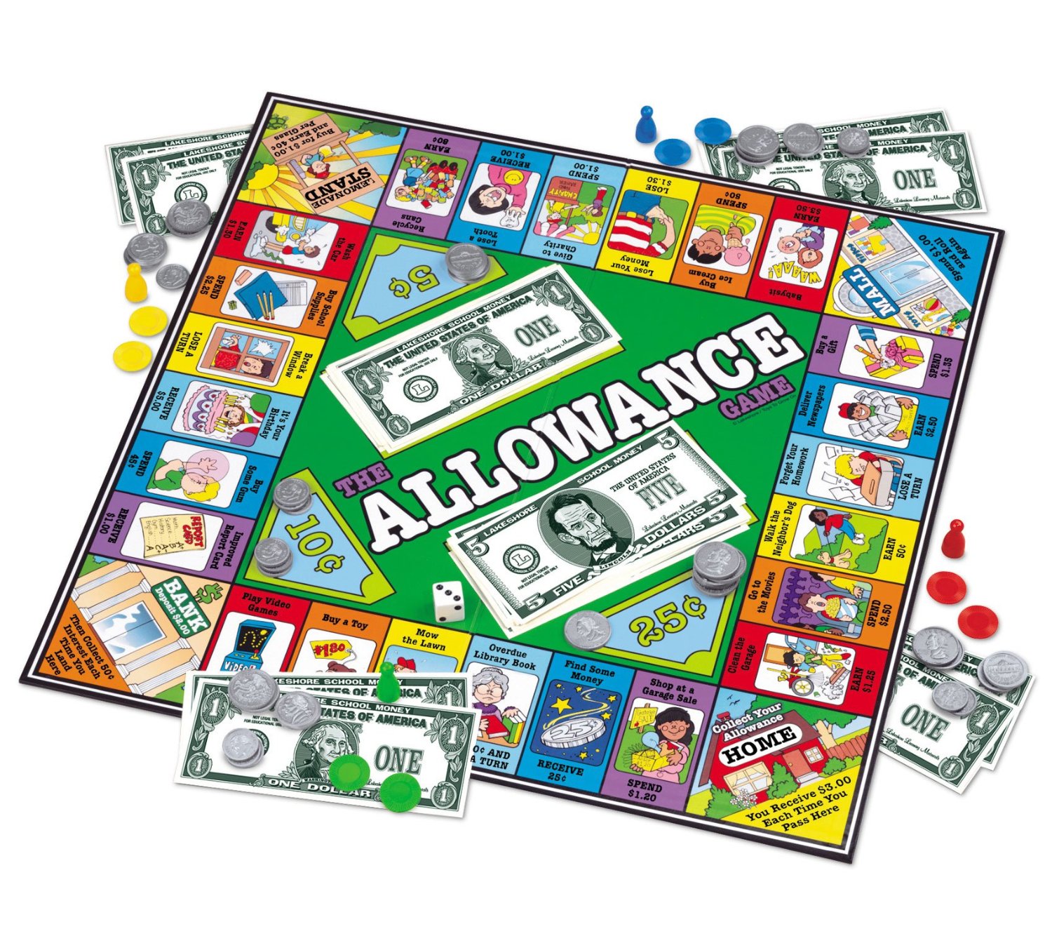 The Allowance Game - Teach your kids about money 